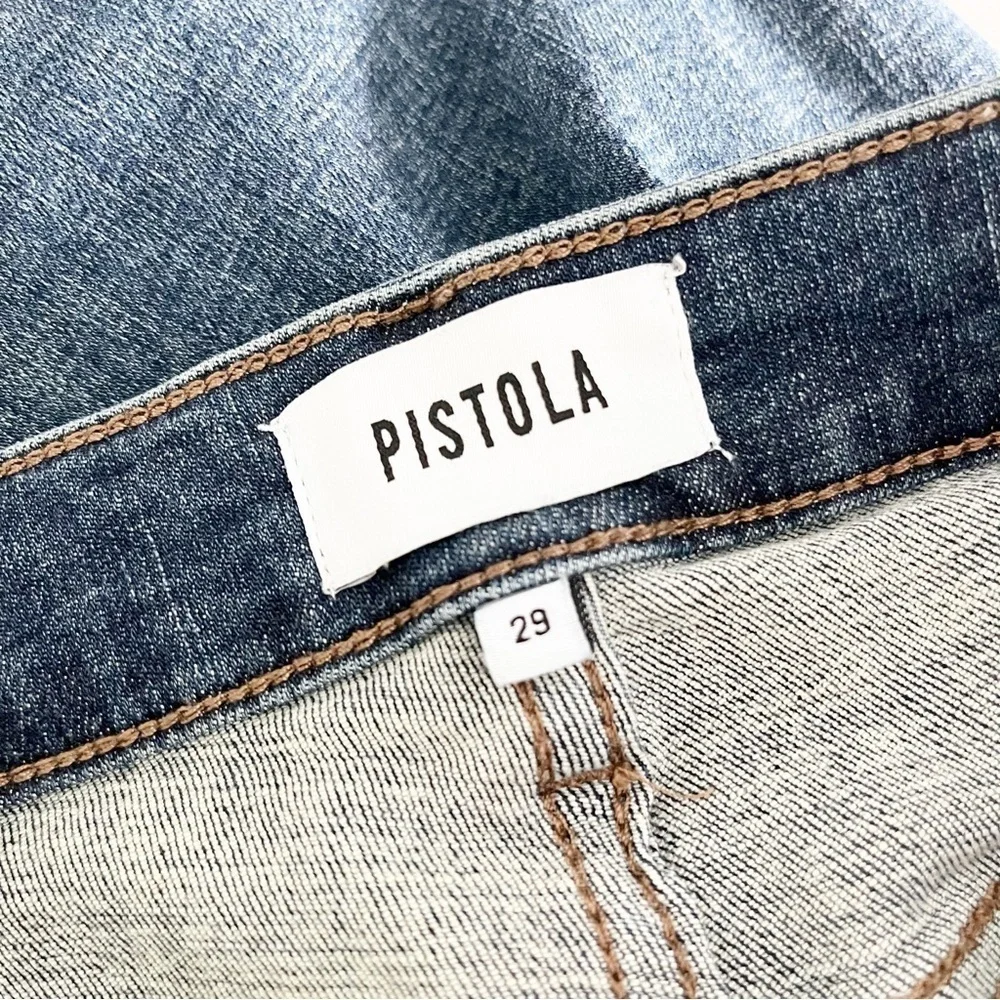Pistola Ankle Audrey Medium Wash High Rise Jeans